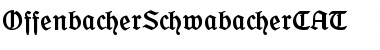 OffenbacherSchwabacherCAT Font