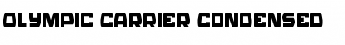 Olympic Carrier Condensed Font