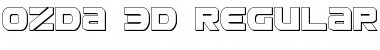 Ozda 3D Font