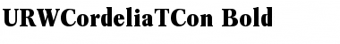 URWCordeliaTCon Bold Font