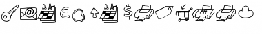 PeaxDrawnIcons Medium Font