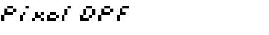 Pixel DPF Font