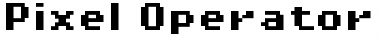 Pixel Operator 8 Bold