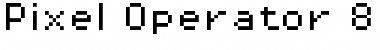 Pixel Operator 8 Font