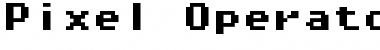 Pixel Operator Mono 8 Bold