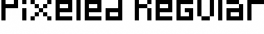 Pixeled Font