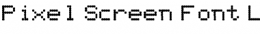 Pixel_Screen_Font-Light Font