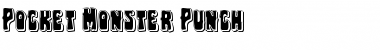 Pocket Monster Punch Font