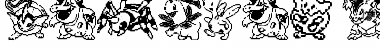Pokemon pixels 2 Font