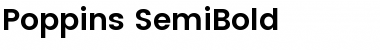 Poppins SemiBold Font