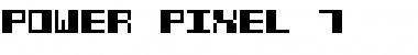 Power Pixel-7 Regular Font