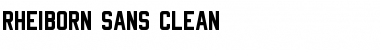 Rheiborn Sans Clean Regular