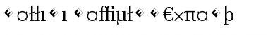 Cellini-RegularExpert Font