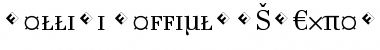 Cellini-RegularSCExpert Font