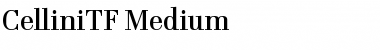 CelliniTF-Medium Font