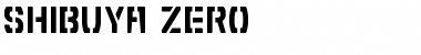 Download Shibuya Zero Font