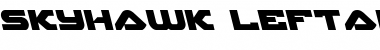 Skyhawk Leftalic Italic Font