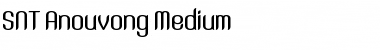 SNT Anouvong Medium Font