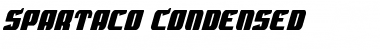Spartaco Condensed Condensed Font