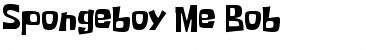 Spongeboy Me Bob Regular Font