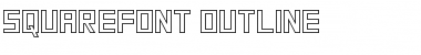 SquareFont Outline Regular Font