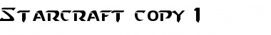 Starcraft Regular Font