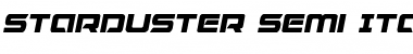Starduster Semi-Italic Font