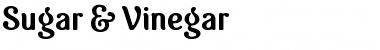 Sugar & Vinegar Regular Font