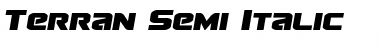 Terran Semi-Italic Semi-Italic Font