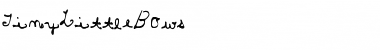 TinyLittleBows Font