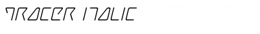 Tracer Italic Font