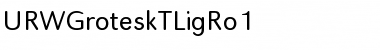 Download URWGroteskTLigRo1 Font