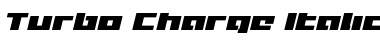 Turbo Charge Italic Font