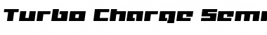 Turbo Charge Semi-Italic Font