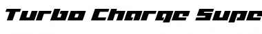 Turbo Charge Super-Italic Font