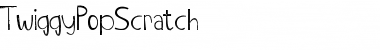 TwiggyPopScratch Font