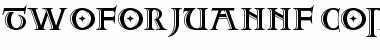 Two For Juan NF Regular Font