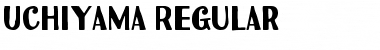 Uchiyama Regular Font