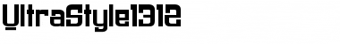 UltraStyle1312 Regular Font