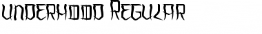 underhood Regular Font