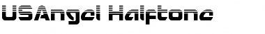 USAngel Halftone Regular Font