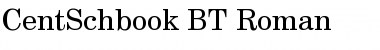 CentSchbook BT Font
