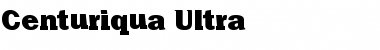 Centuriqua-Ultra Font