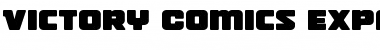 Victory Comics Expanded Font
