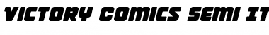 Download Victory Comics Semi-Italic Font