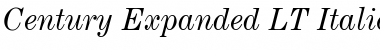 CenturyExpanded LT Italic Font