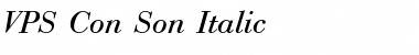 VPS Con Son Italic Font