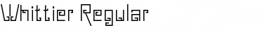 Whittier Regular Font