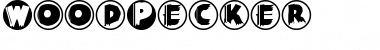 WoodPecker Regular Font