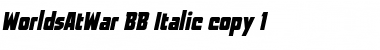 WorldsAtWar BB Italic